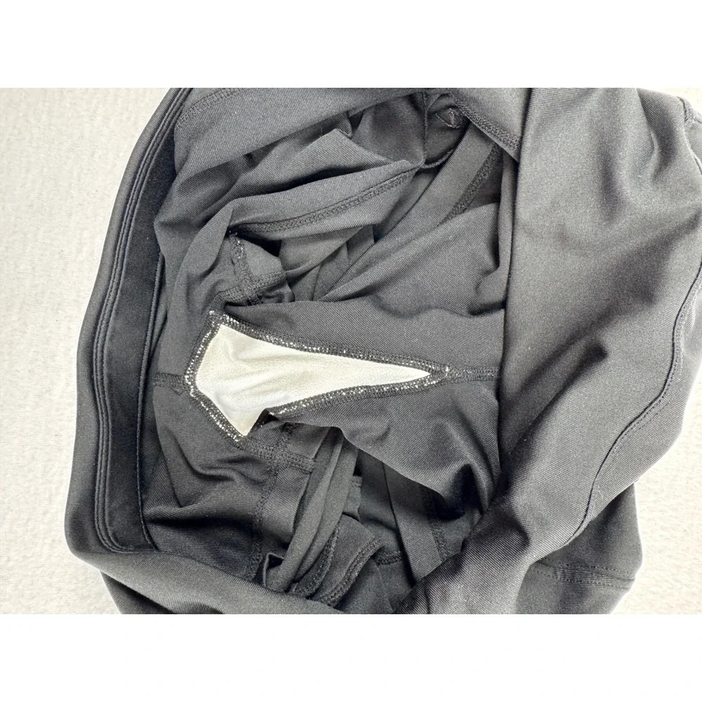 Athletic‎ Nike Womens Medium Skort Black Dri-FIT Tennis Golf Built-in Shorts